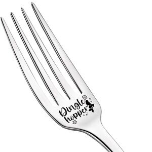 New - Dingle Hopper Engraved Stainless Steel Fork